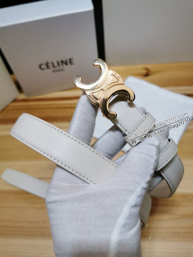 CELINE皮帶 賽琳女士腰帶 賽琳小牛皮可調節皮帶  jjp1011